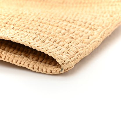 Loewe Raffia Paulas Ibiza Fold Shopper Tote Natural Tan 12 of 12