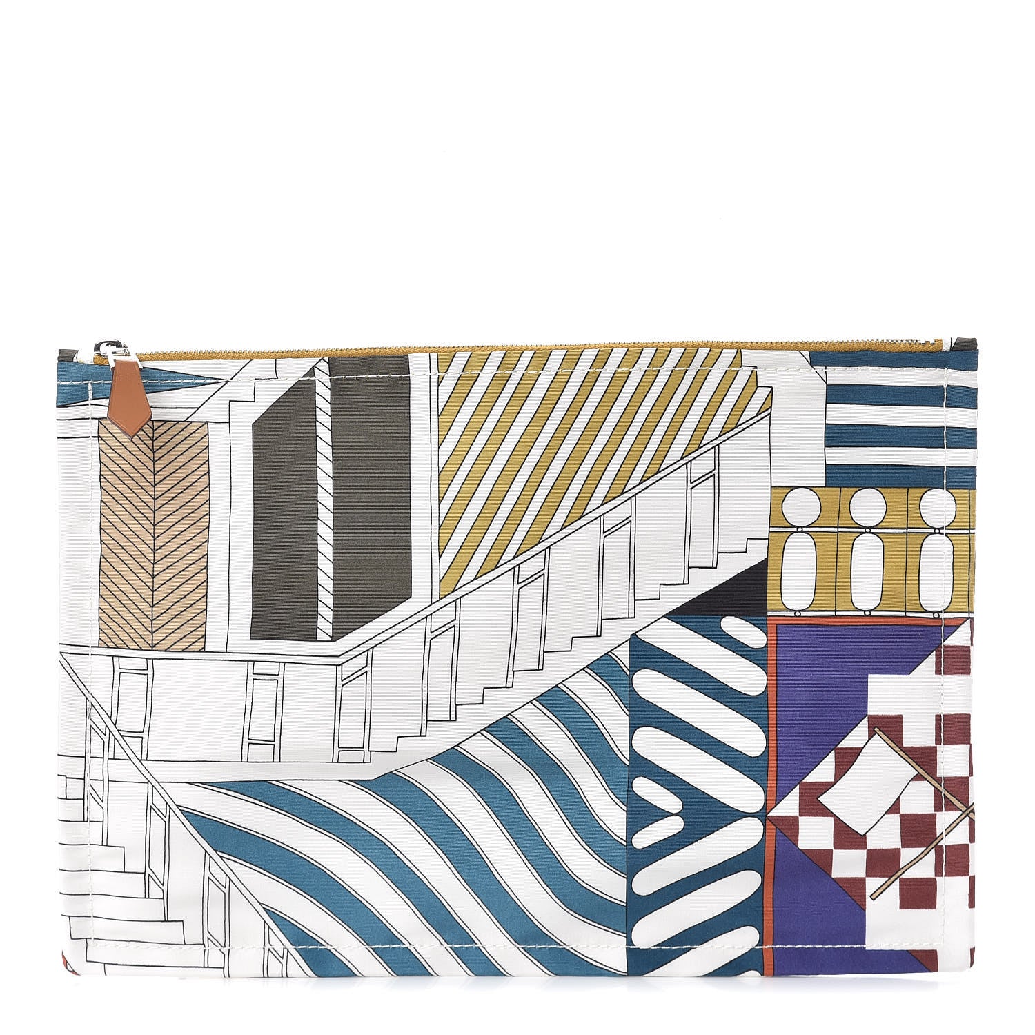 Hermes Silk Promenade Au Faubourg Case Casaque 1 of 6