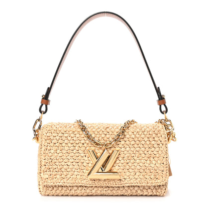 Louis Vuitton Raffia By The Pool Twist West Natural 1 of 10