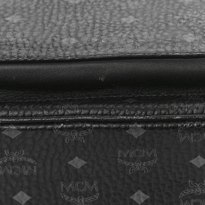 MCM Visetos Medium Stark Backpack Black 8 of 8