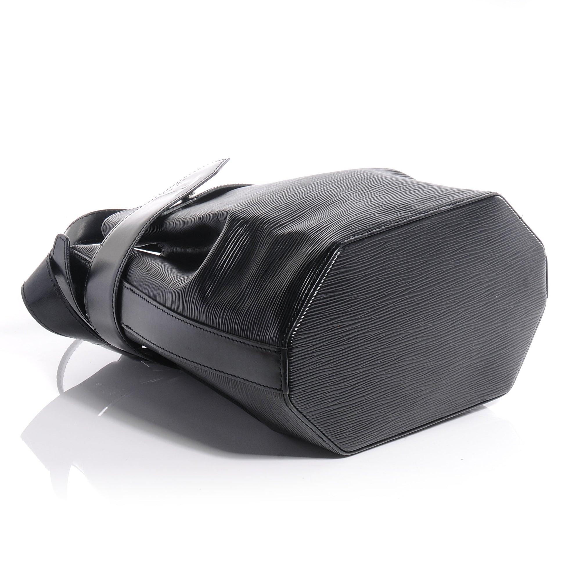 Louis Vuitton Epi Sac D'Epaule Black 4 of 6