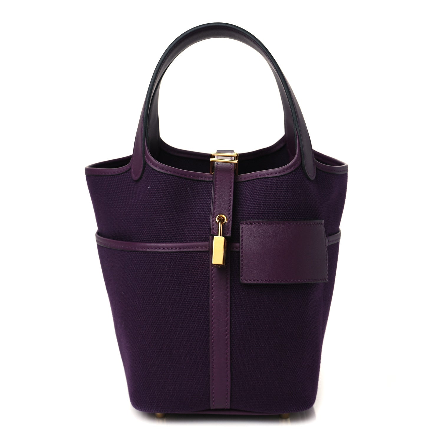 Hermes Toile Goeland Swift Cargo Picotin Lock Raisin Cassis 1 of 9