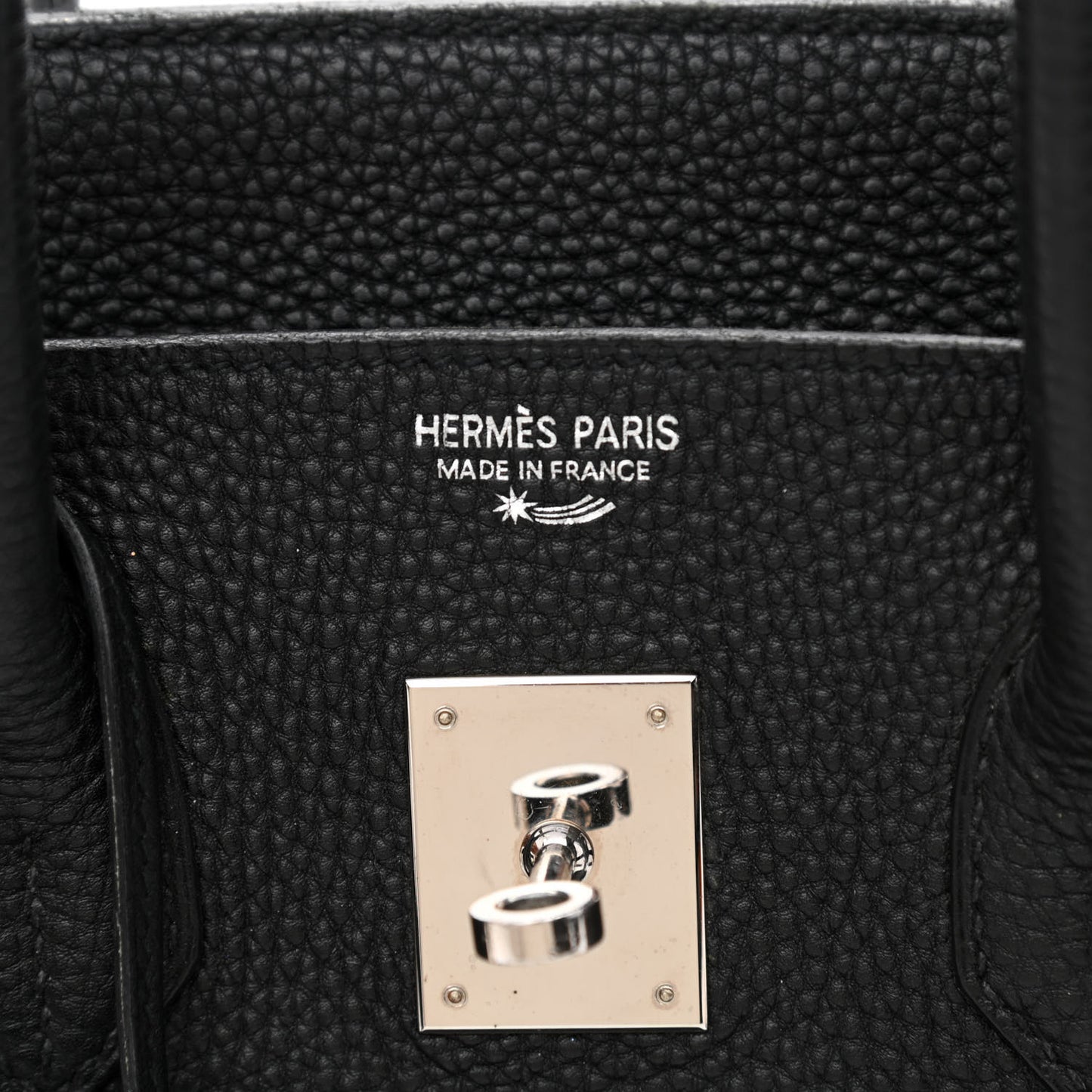 Taurillon Clemence Birkin 35 Black