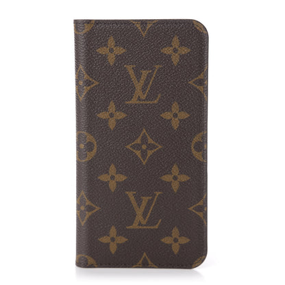 Louis Vuitton Monogram iPhone XR Folio Case 1 of 6