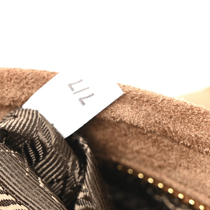 Prada Suede Large Bonnie Shoulder Bag Cocoa Brown 7 of 13