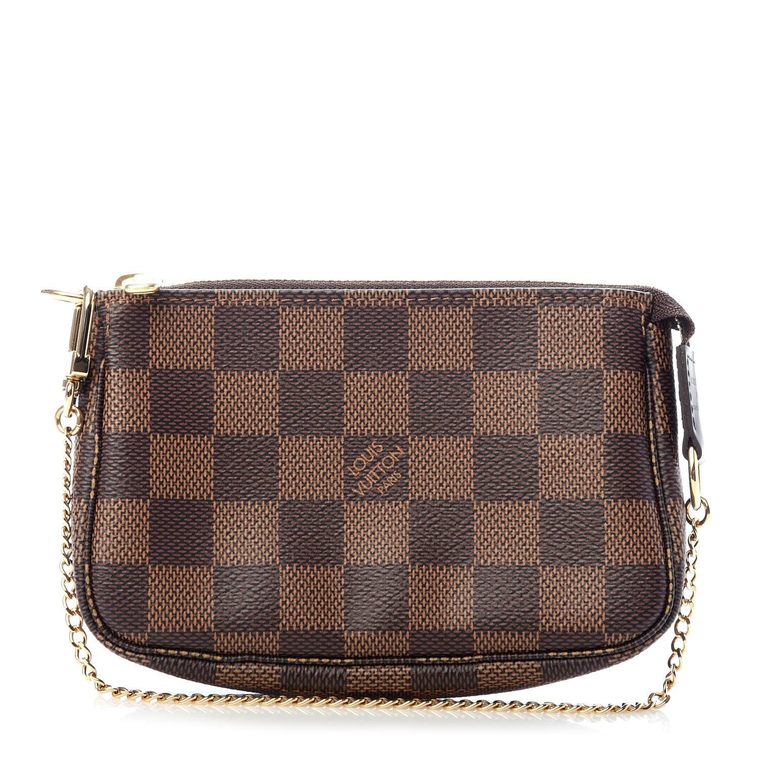 Louis Vuitton Damier Ebene Mini Pochette Accessories 1 of 7