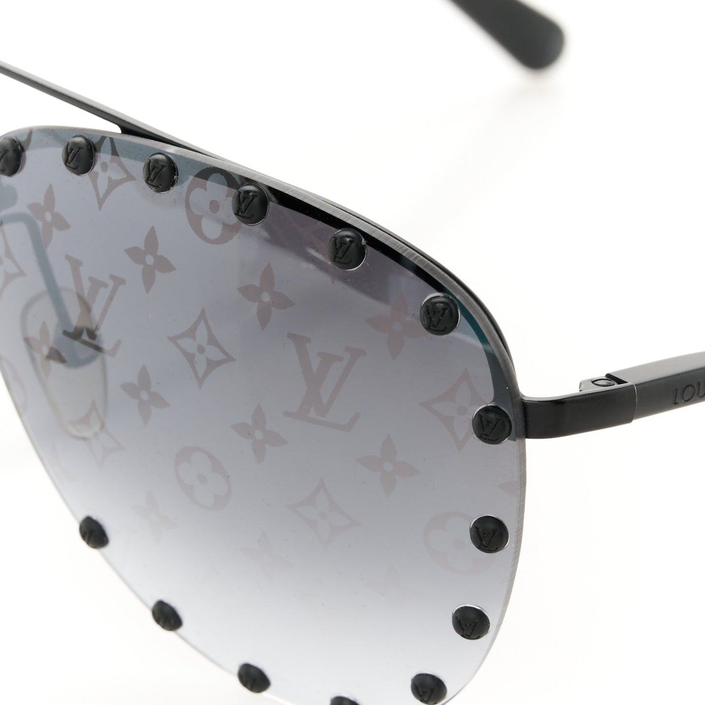 Monogram The Party Aviator Gradient Z0973U Sunglasses Black