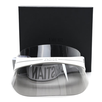 Christian Dior Mirrored DiorClub1 Sun Visor Grey 9 of 9