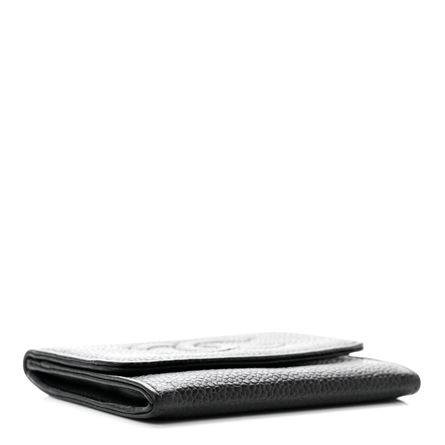 Caviar Timeless CC Flap Wallet Black