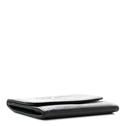 Chanel Caviar Timeless CC Flap Wallet Black 4 of 10