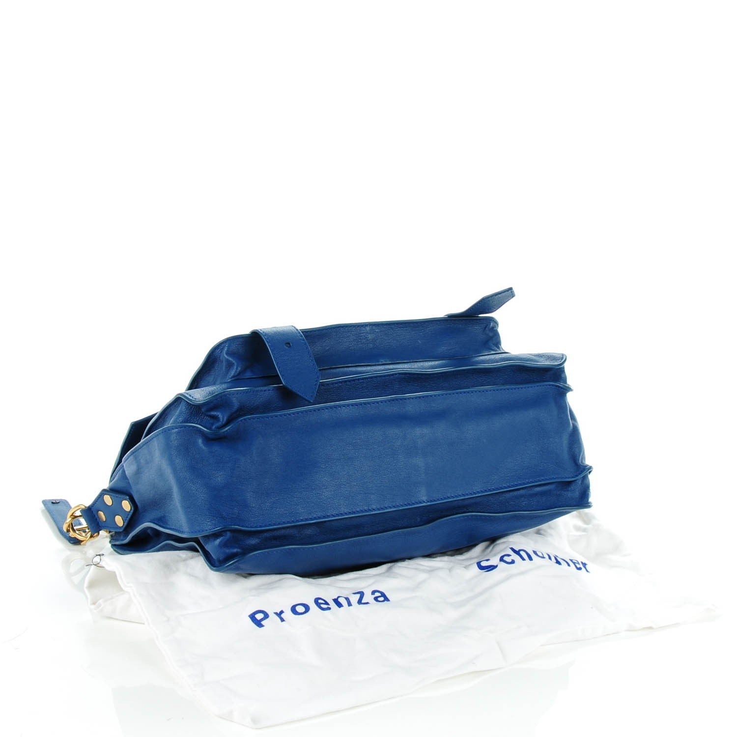 Proenza Schouler Lambskin Medium PS1 Satchel Peacock 4 of 9