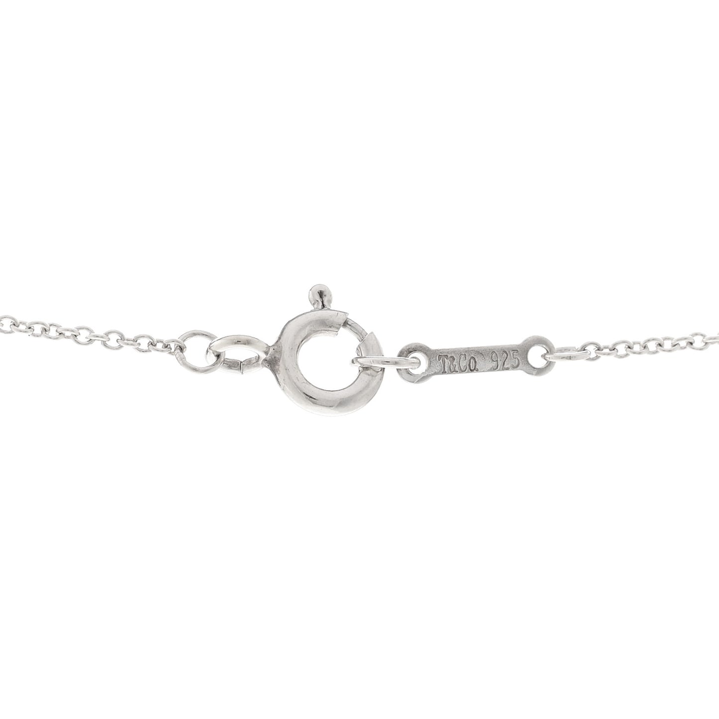 Sterling Silver Small Paloma Picasso Loving Heart Pendant Necklace