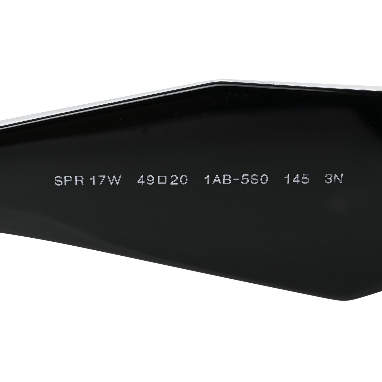 Acetate Symbole Sunglasses SPR 17W Black