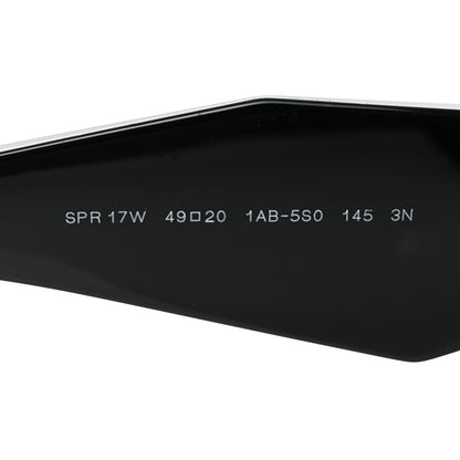 Prada Acetate Symbole Sunglasses SPR 17W Black 5 of 8