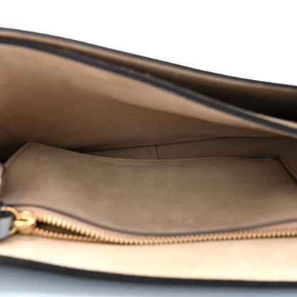 Chloe Calfskin Suede Medium Faye Shoulder Bag Fresh Blue Green 6 of 11