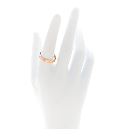 Cartier 18K Pink Gold 3.5mm LOVE Wedding Band Ring 57 8 2 of 5
