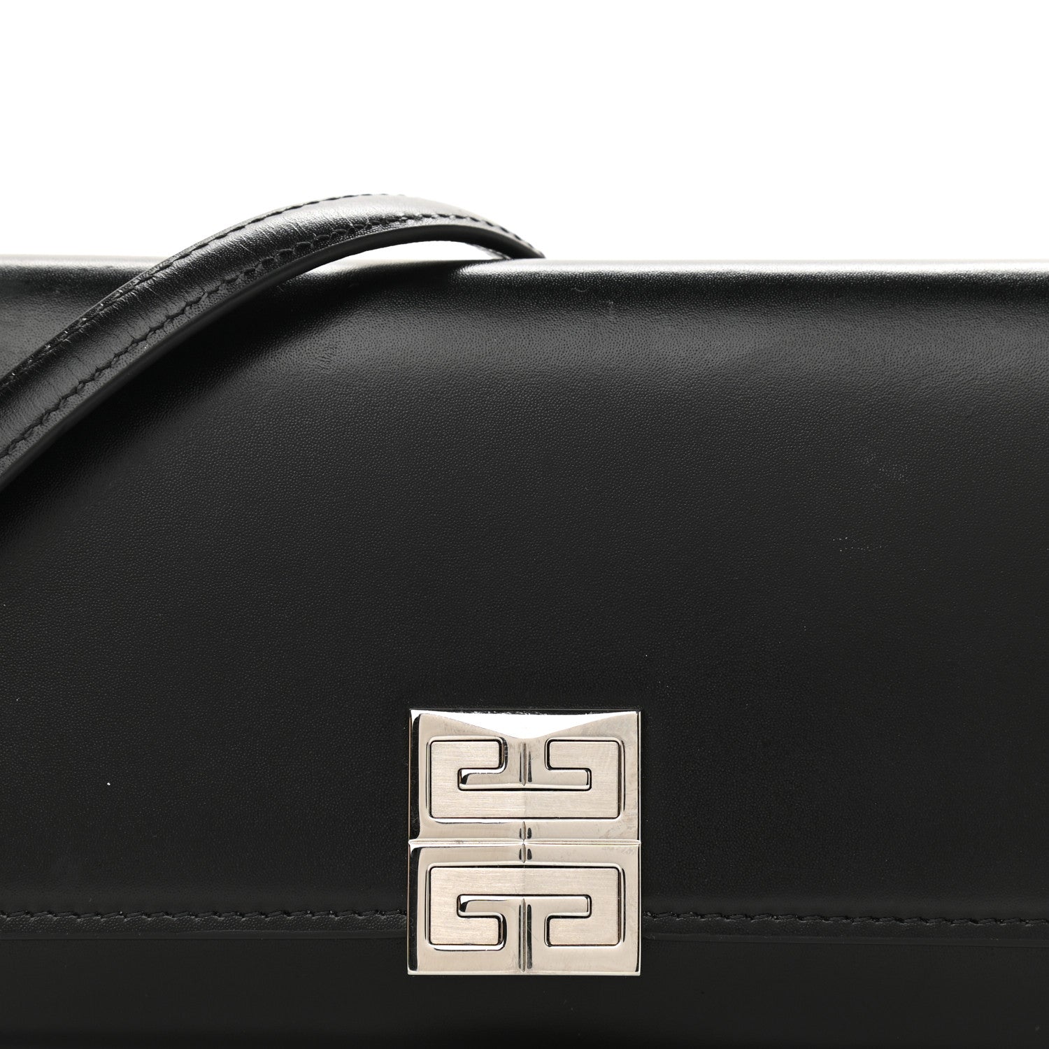 Givenchy Box Calfskin 4G Wallet on Chain Black 7 of 11