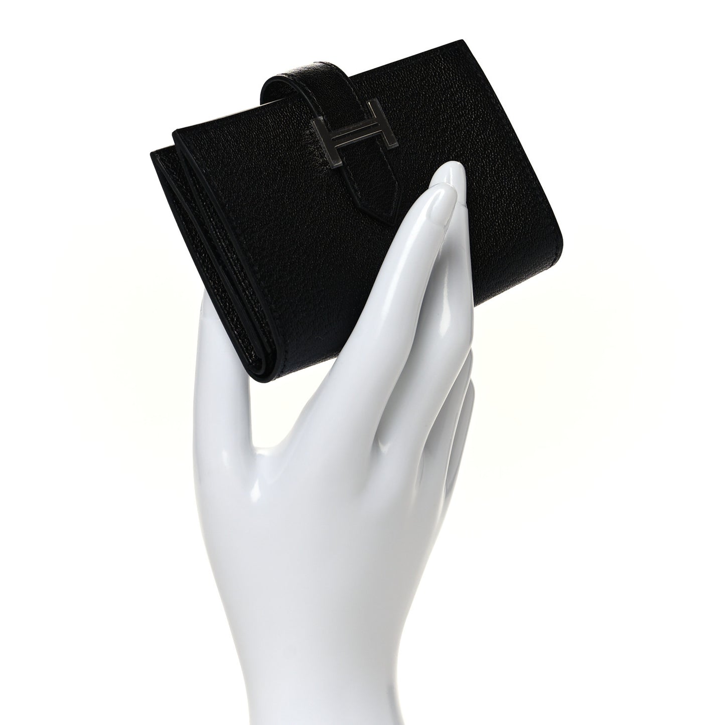 Chevre Mysore Mini Bearn Wallet Black