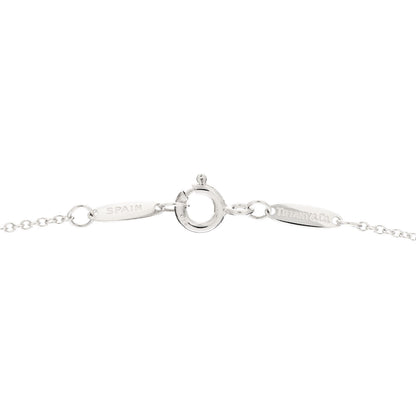 Tiffany Sterling Silver 12mm Elsa Peretti Eternal Circle Pendant Necklace 5 of 6