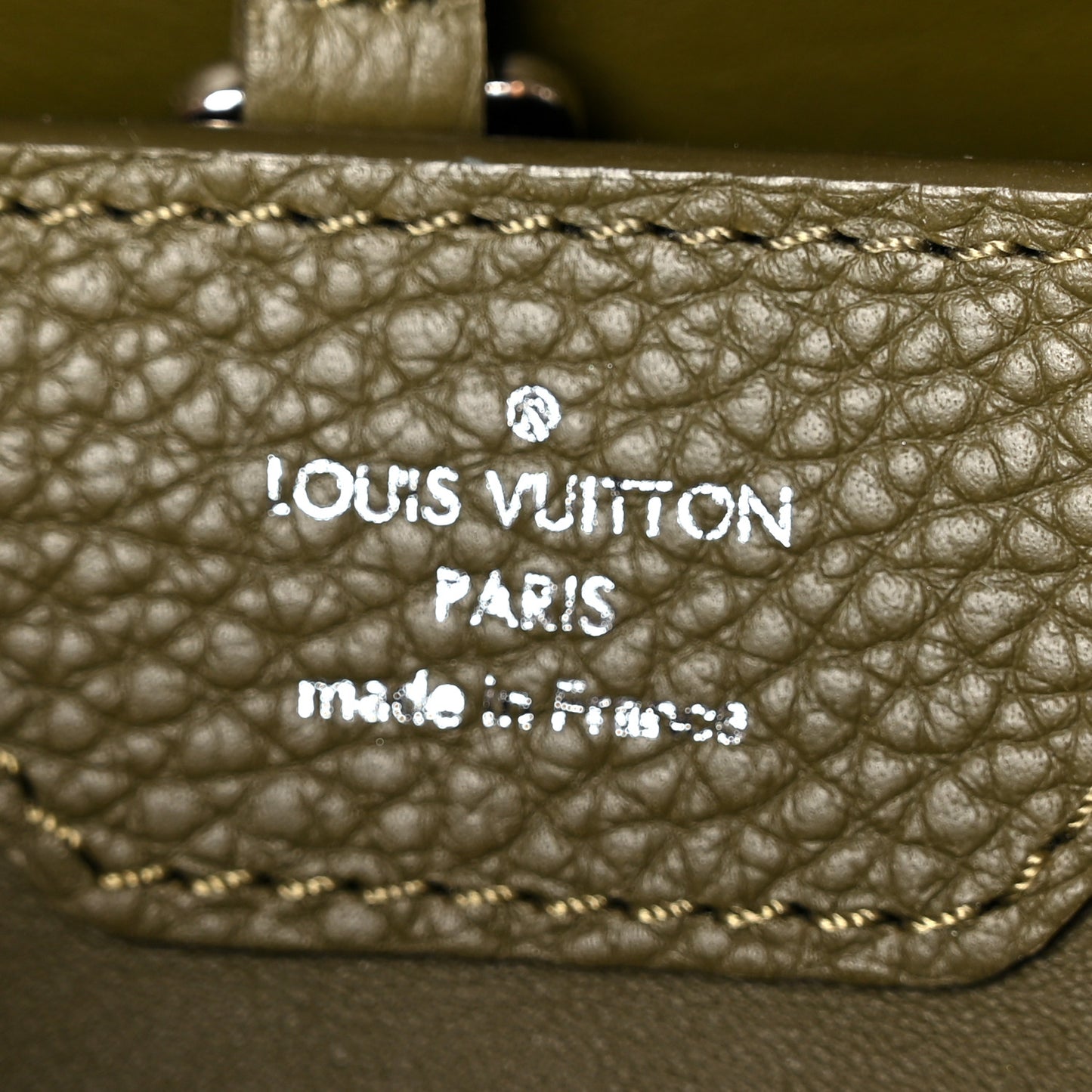 Taurillon Snakeskin Capucines BB Emerald