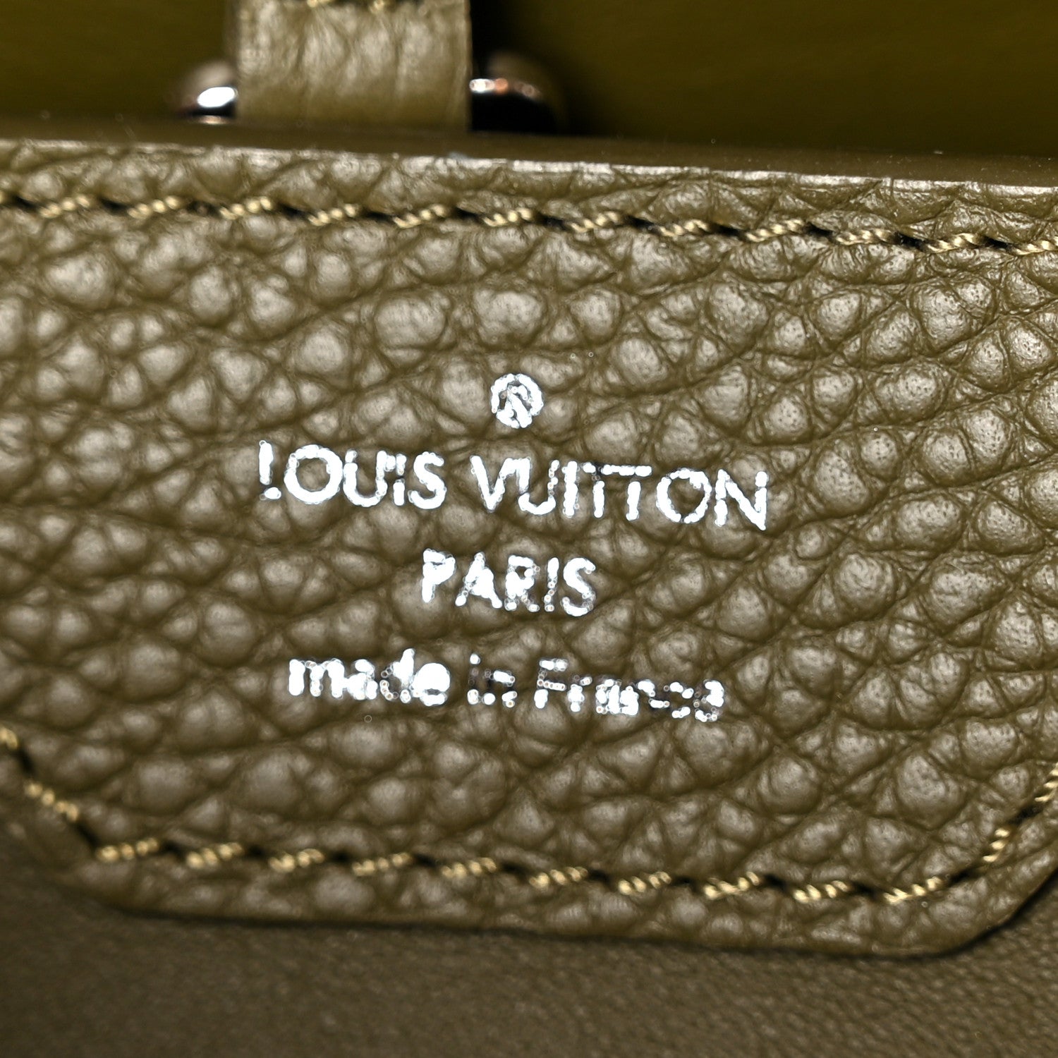 Louis Vuitton Taurillon Snakeskin Capucines BB Emerald 6 of 9