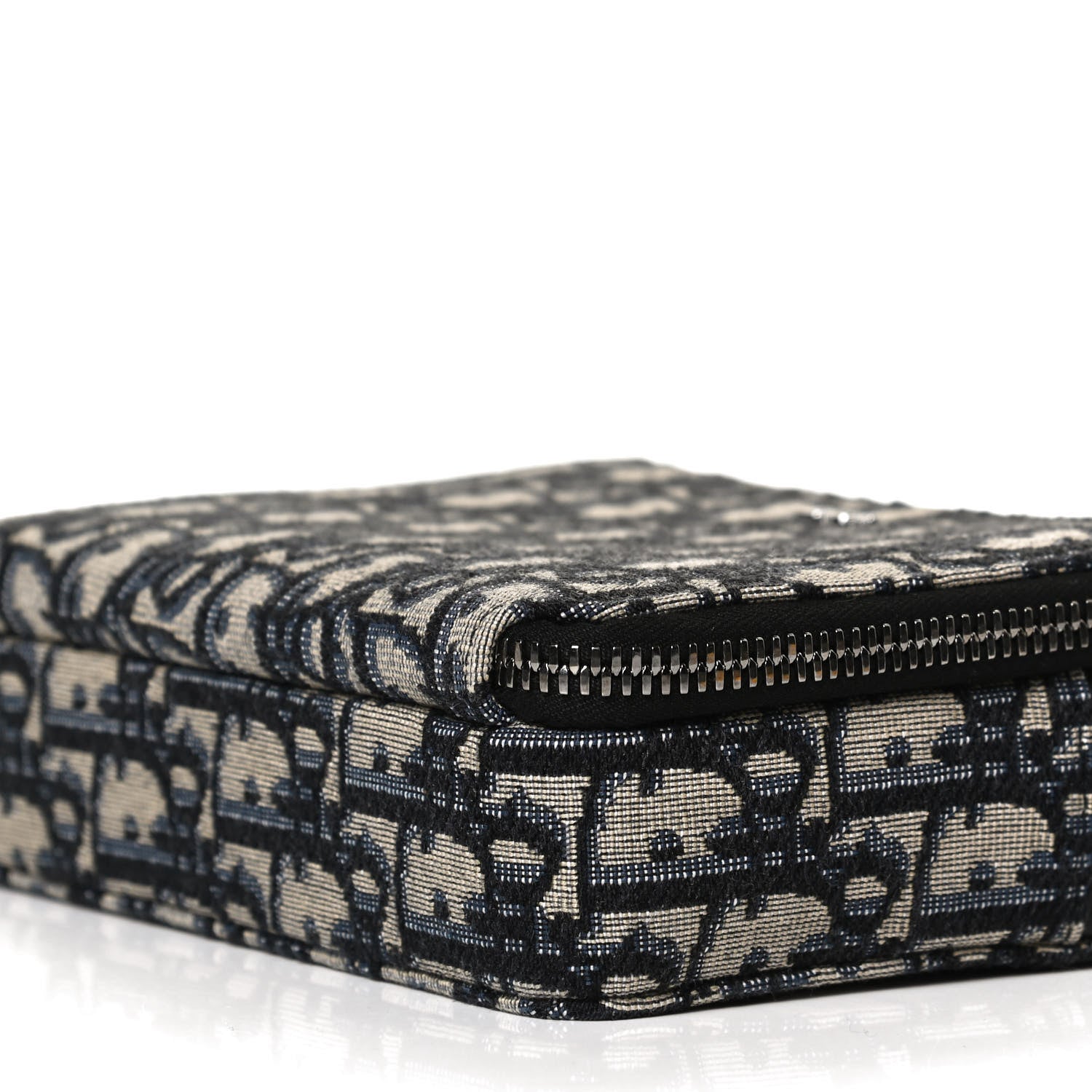 Christian Dior Oblique Pouch Navy Blue 9 of 9