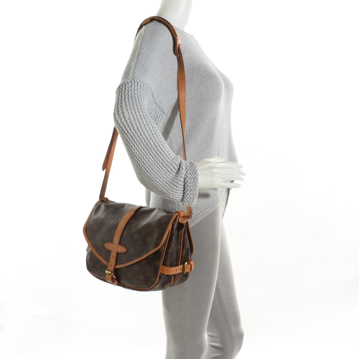 Louis Vuitton Monogram Saumur 30 2 of 7