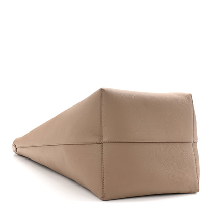 The Row Grained Calfskin Large N/S Park Tote Dark Taupe 4 of 9