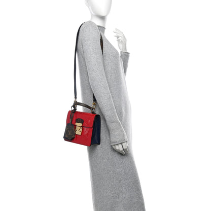 Louis Vuitton Vernis Epi Monogram Spring Street Scarlet 2 of 10