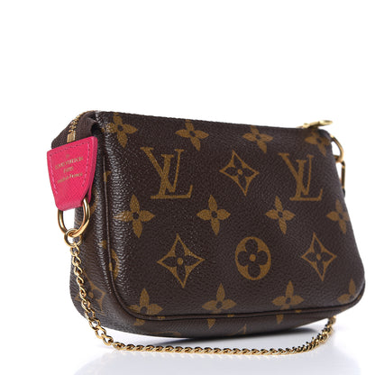Louis Vuitton Monogram 2018 Christmas Animation Mini Bears Pochette Accessories 3 of 8