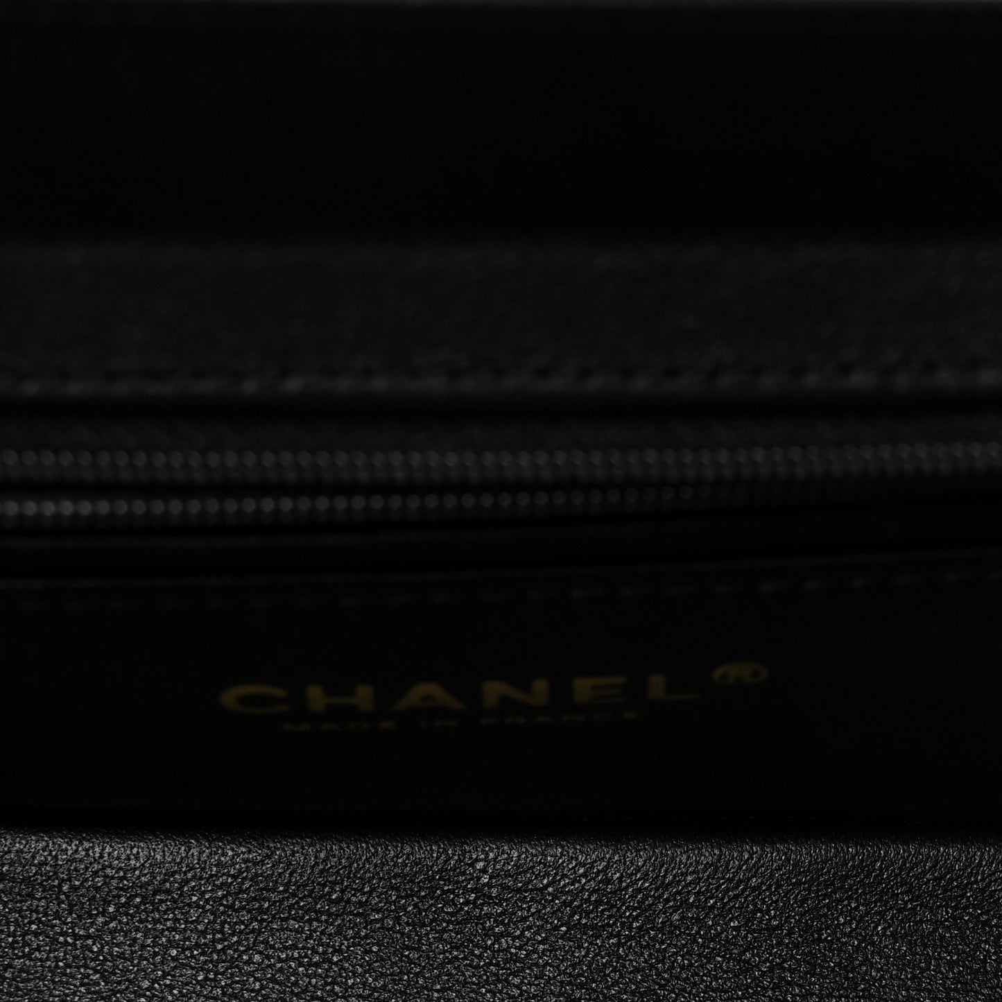Shiny Calfskin Quilted Top Handle Box Bag Black