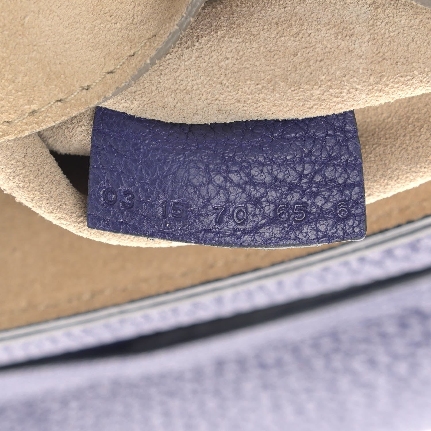 Chloe Grained Lambskin Drew Shoulder Bag Royal Navy 6 of 11