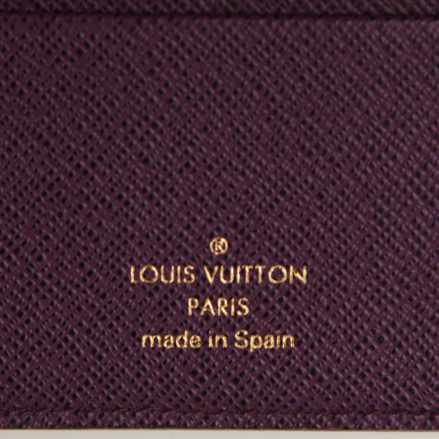 Monogram Insolite Wallet Cassis