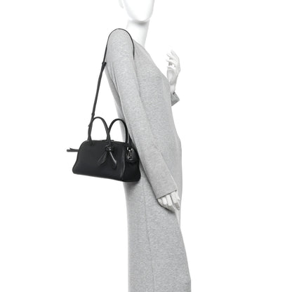 Jacquemus Grained Calfskin Le Petit Turismo Black Black 2 of 10