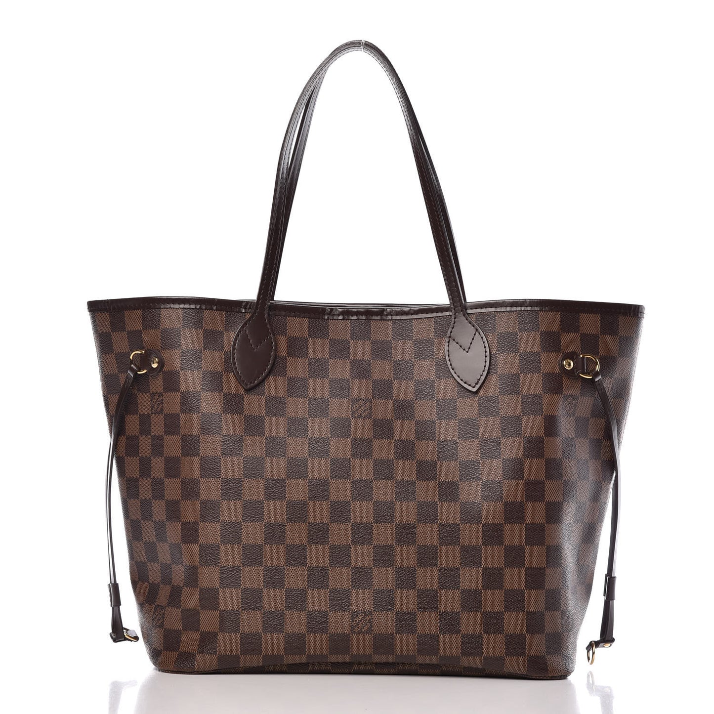 Damier Ebene Neo Neverfull MM Rose Ballerine