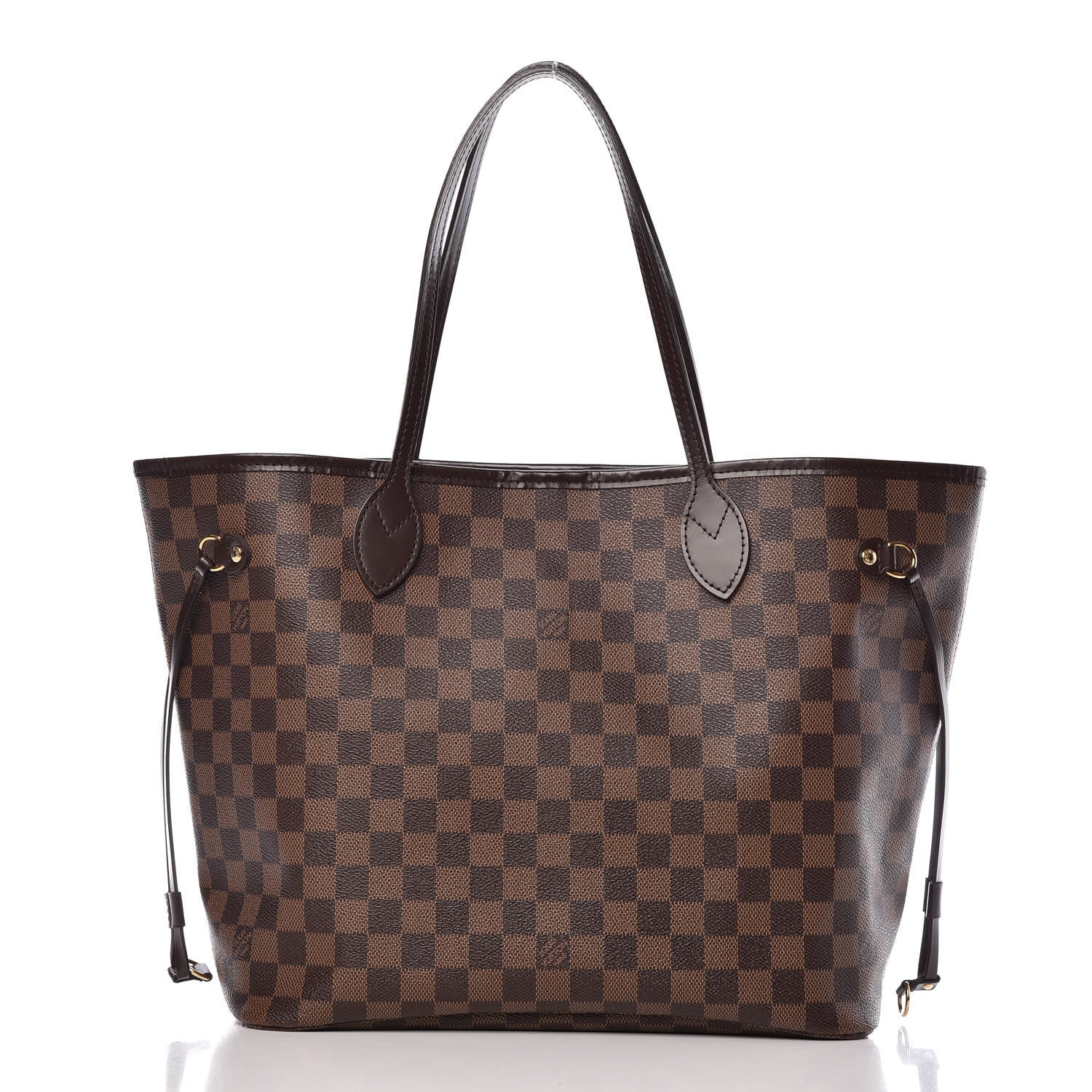 Louis Vuitton Damier Ebene Neo Neverfull MM Rose Ballerine 3 of 7
