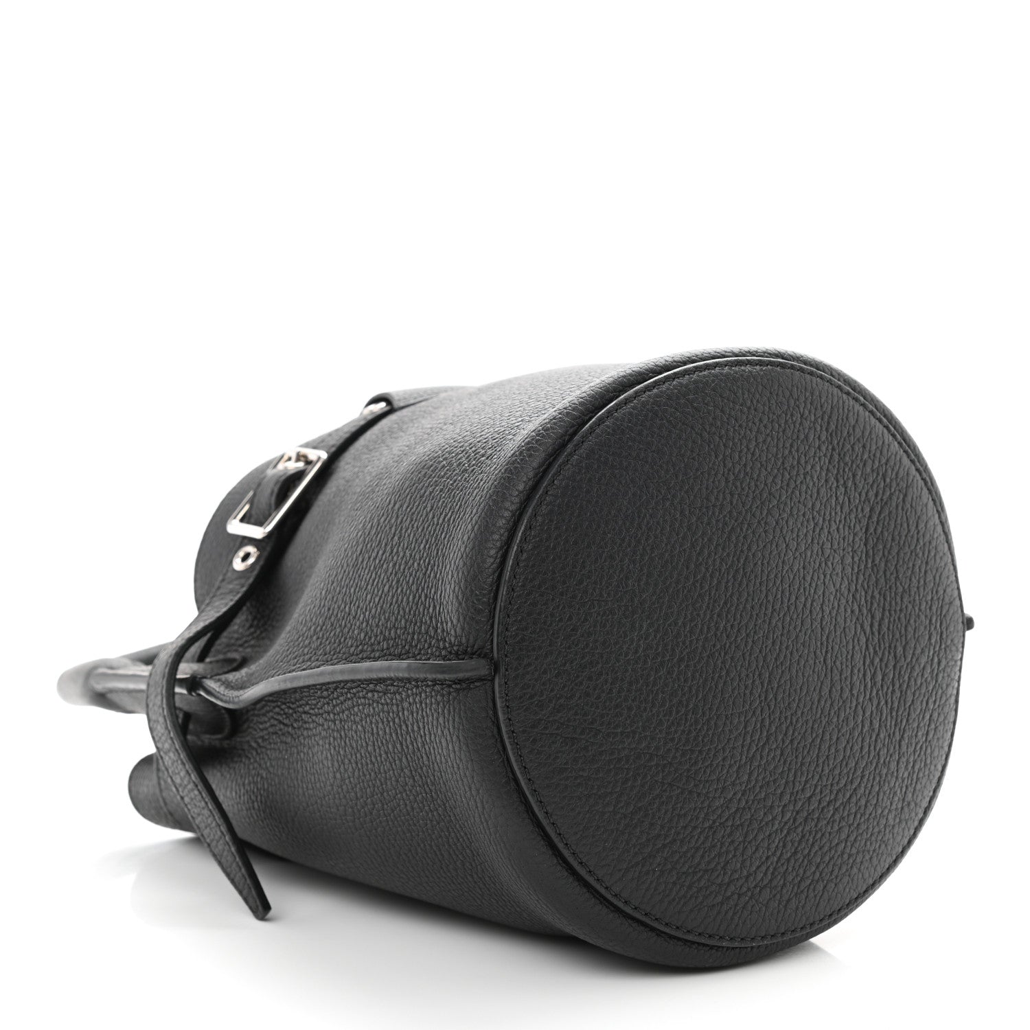 Celine Grained Calfskin Nano Big Bag Bucket Black 4 of 7