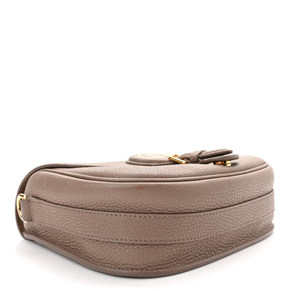 Christian Dior Grained Calfskin Medium Bobby Flap Taupe 4 of 10