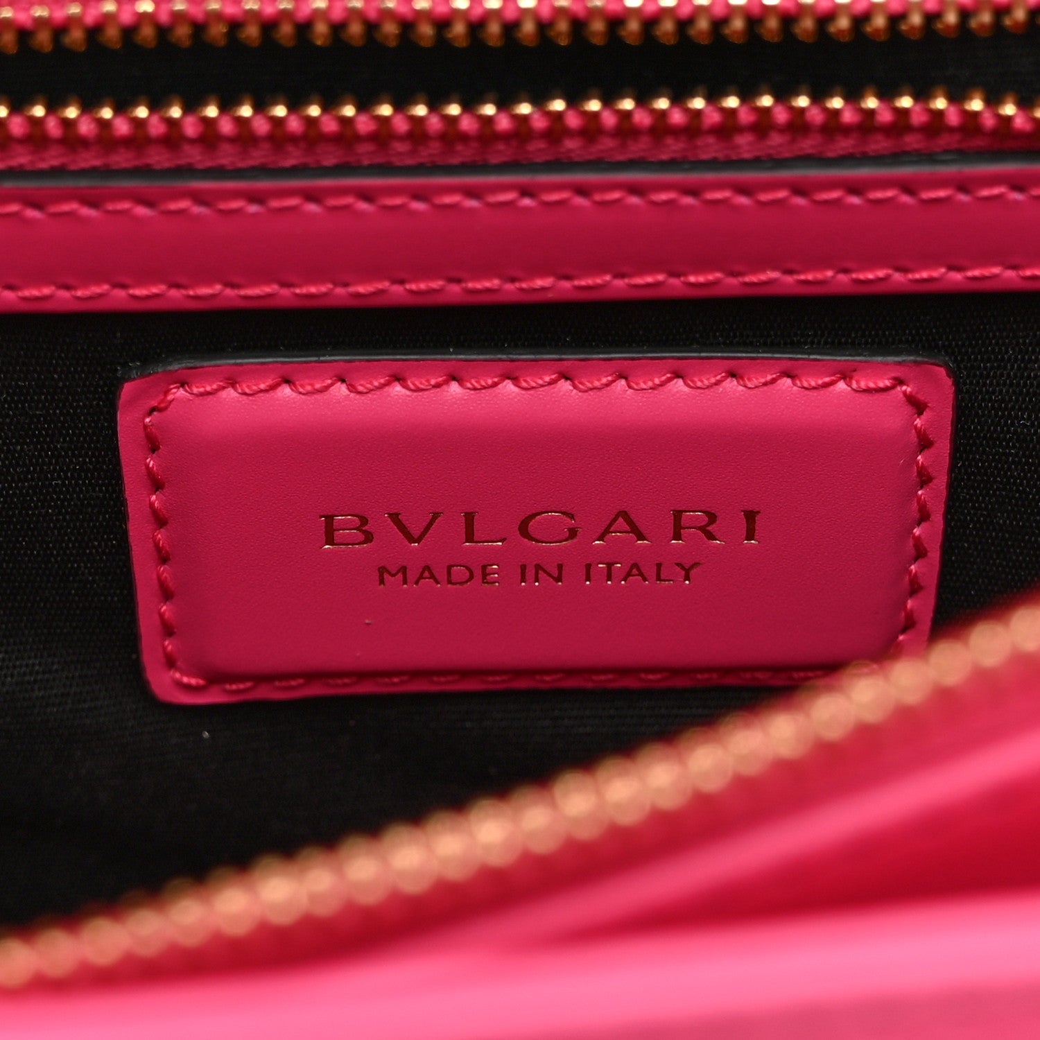 Bulgari Calfskin Serpenti Forever Shoulder Bag Pink 7 of 11