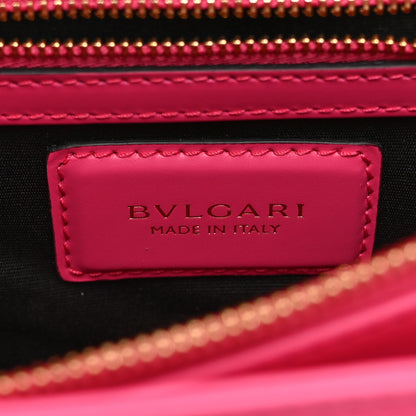 Bulgari Calfskin Serpenti Forever Shoulder Bag Pink 7 of 11