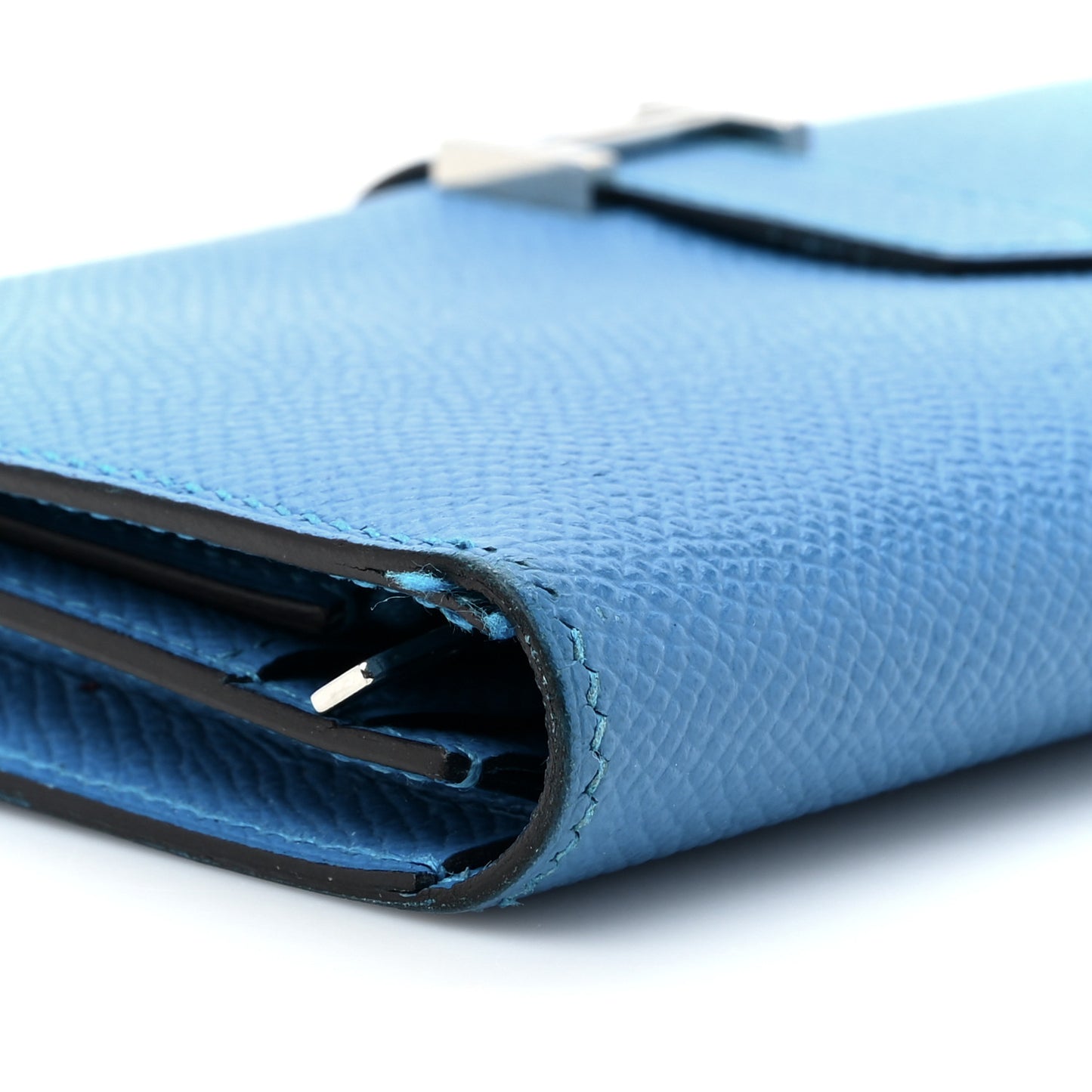 Epsom Bearn Gusset Wallet Bleu Zanzibar
