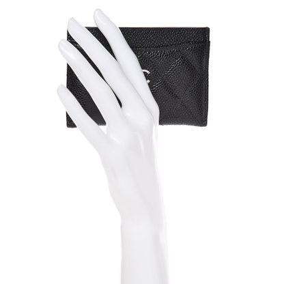 Chanel Caviar Quilted Card Holder Black 2 of 7