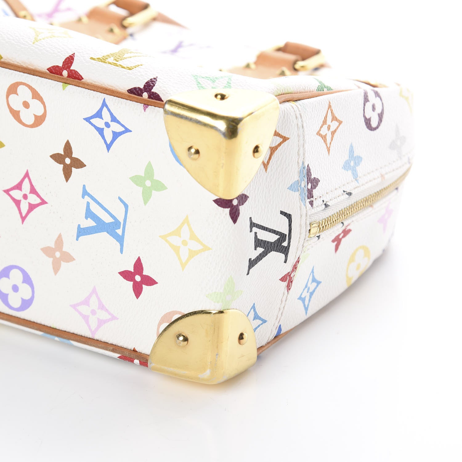 Louis Vuitton Monogram Multicolor Trouville White 6 of 8