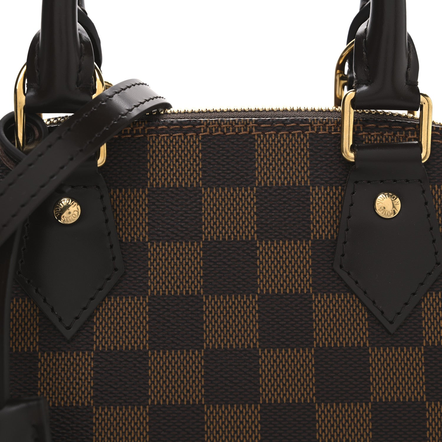 Louis Vuitton Damier Ebene Alma BB 8 of 10