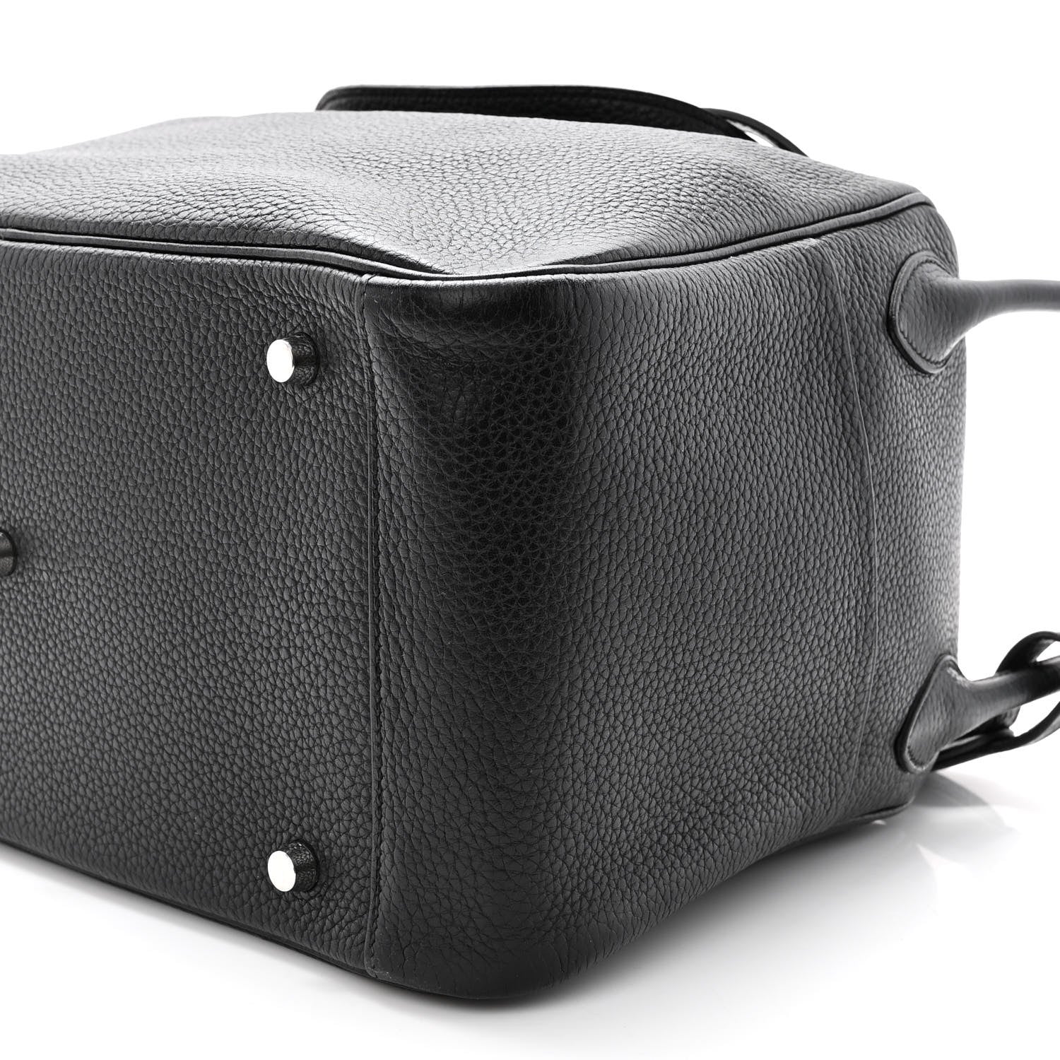 Hermes Taurillon Clemence Lindy 34 Black 8 of 8