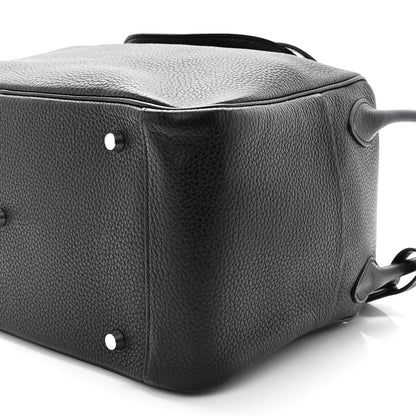 Hermes Taurillon Clemence Lindy 34 Black 8 of 8