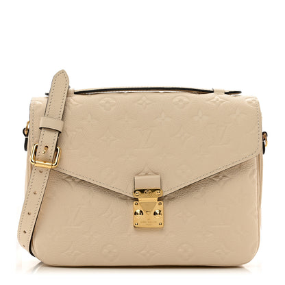 Louis Vuitton Empreinte Pochette Metis Creme 1 of 9
