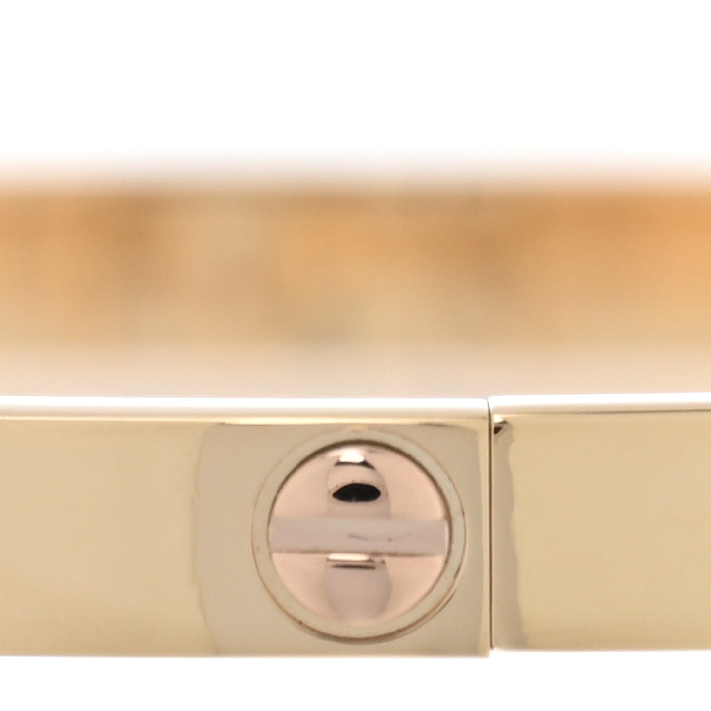 Cartier 18K Yellow Gold 6 Diamond Small LOVE Bracelet 17 4 of 6