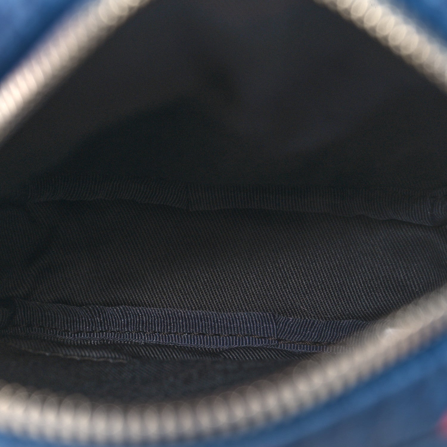 MCM Visetos X-Mini Crossbody Bag Deep Blue Sea 5 of 9