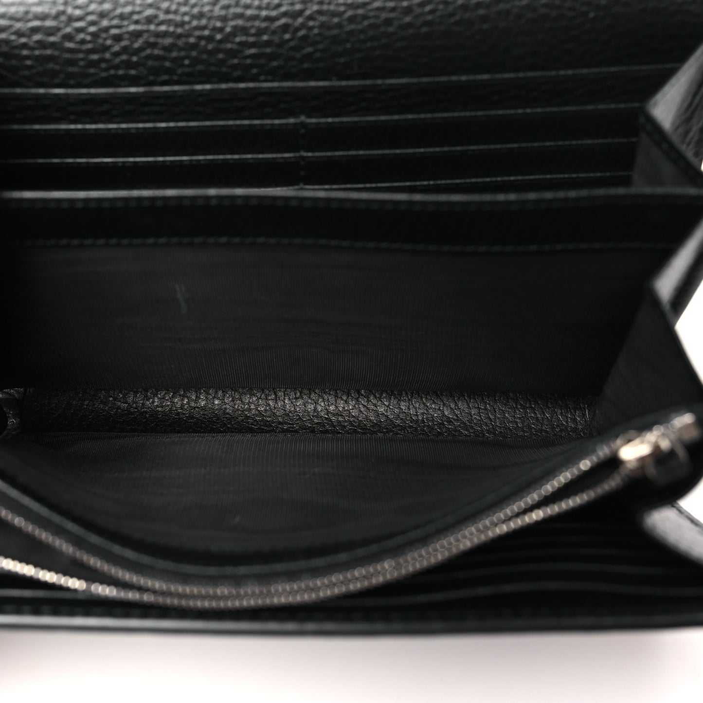 Calfskin Mini Dionysus Chain Wallet Black